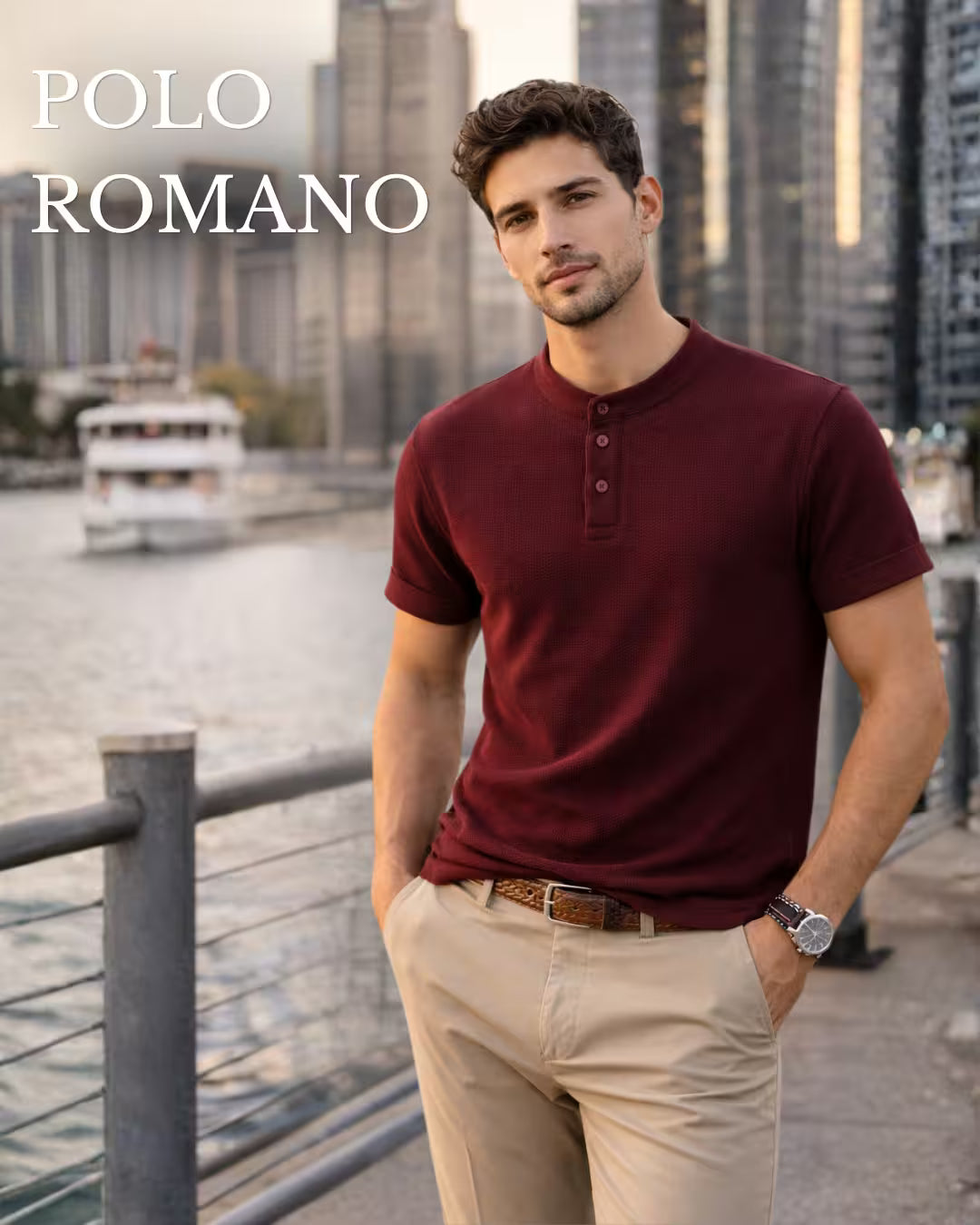CAMISETA POLO ROMANO ™