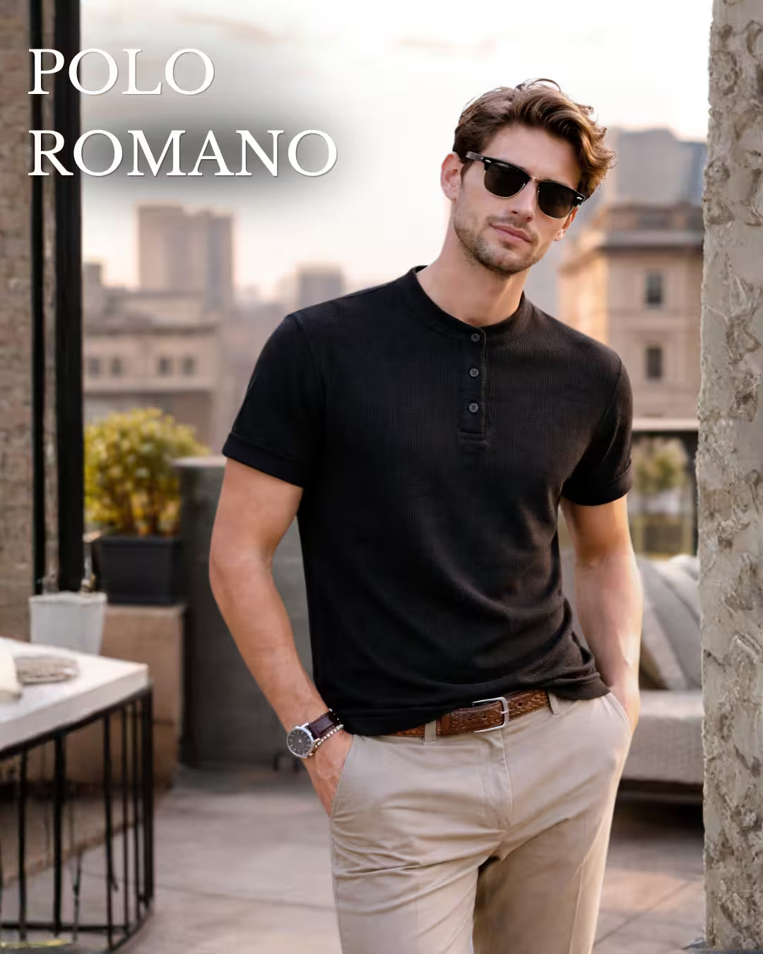 CAMISETA POLO ROMANO ™