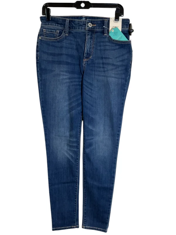 Jeans Skinny By St Johns Bay In Blue Denim, Size: 6