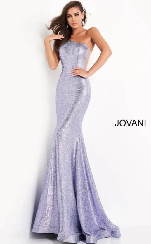 Jovani 06367 One Shoulder Formal Long Prom Dress