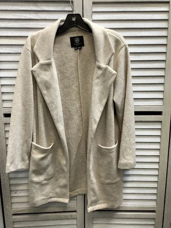 Cardigan By Clothes Mentor In Cream, Size: S