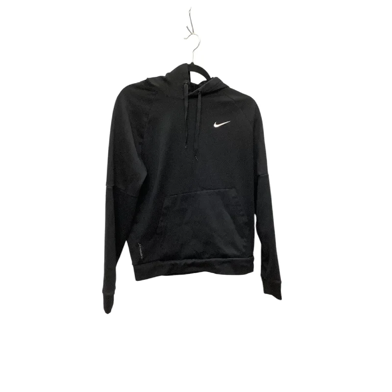 Sweatshirt Hoodie By Nike Apparel In Black, Size: M