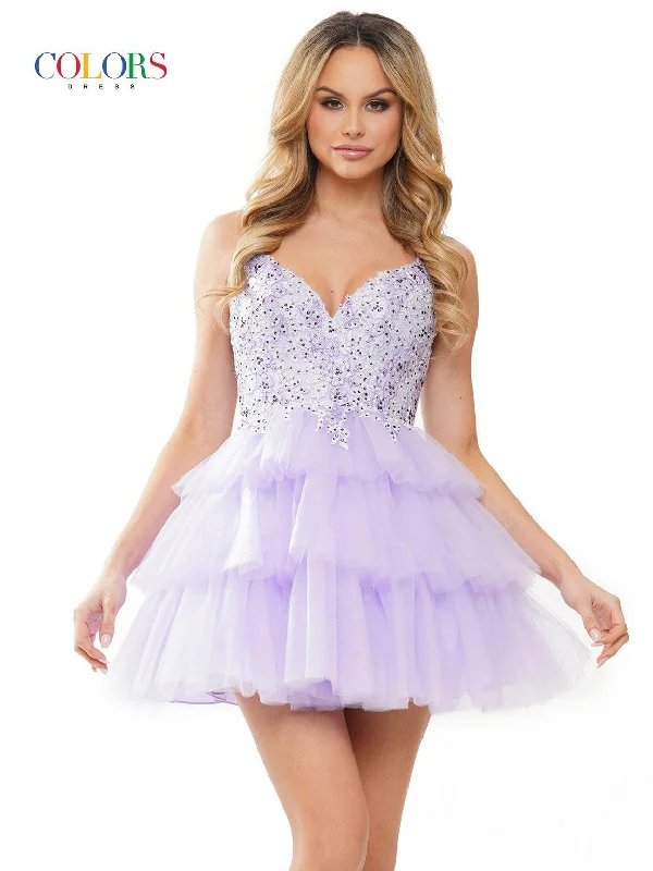 Colors 3032 Homecoming Short Cocktail Dress