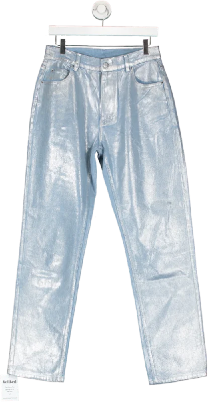 Cras Blue Sigrdcras Pants Shimmer Jeans UK 10