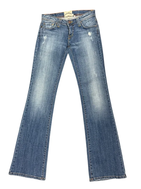 Jeans Straight By Clothes Mentor In Blue Denim, Size: 2