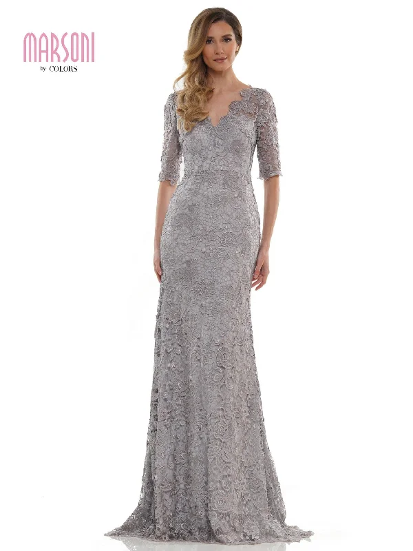 Marsoni Long Mother of the Bride Lace Dress 1117