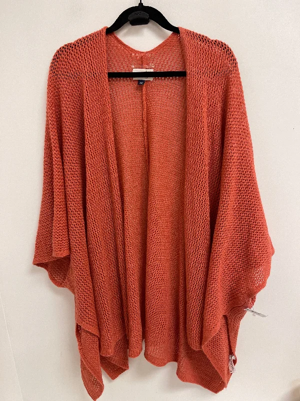 Sweater Cardigan By Universal Thread In Orange, Size: Osfm