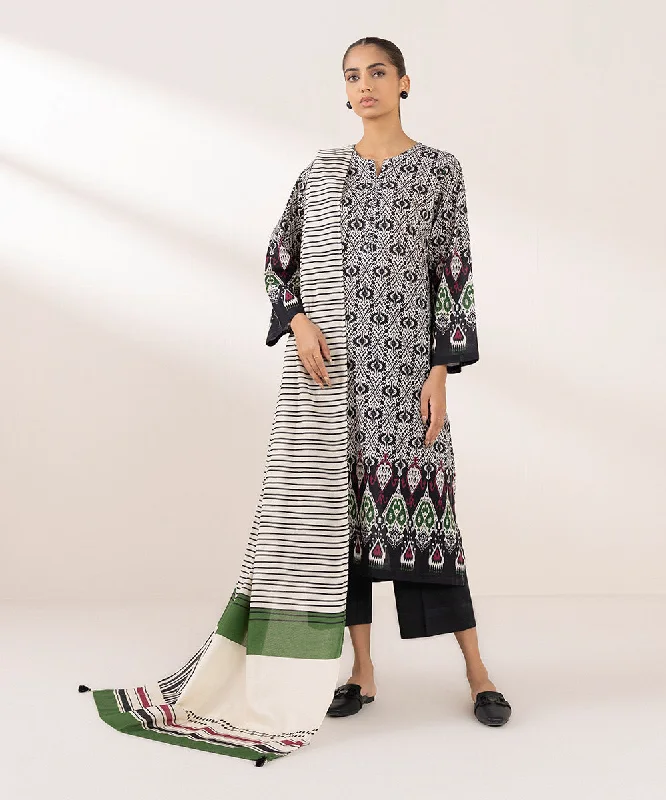 Printed Khaddar Dupatta