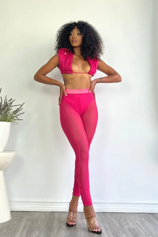 South Beach Mesh Leggings SET