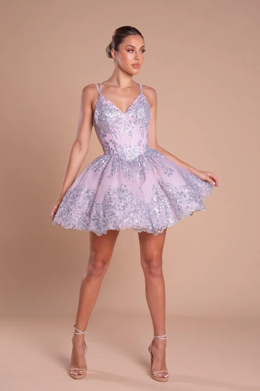 Portia and Scarlett PS21008 Short Homecoming Cocktail Dress