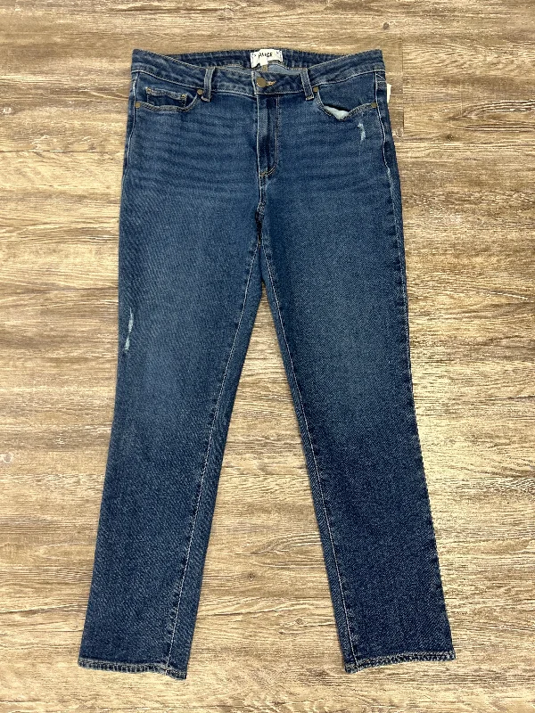 Jeans Designer By Paige In Blue Denim, Size: 10