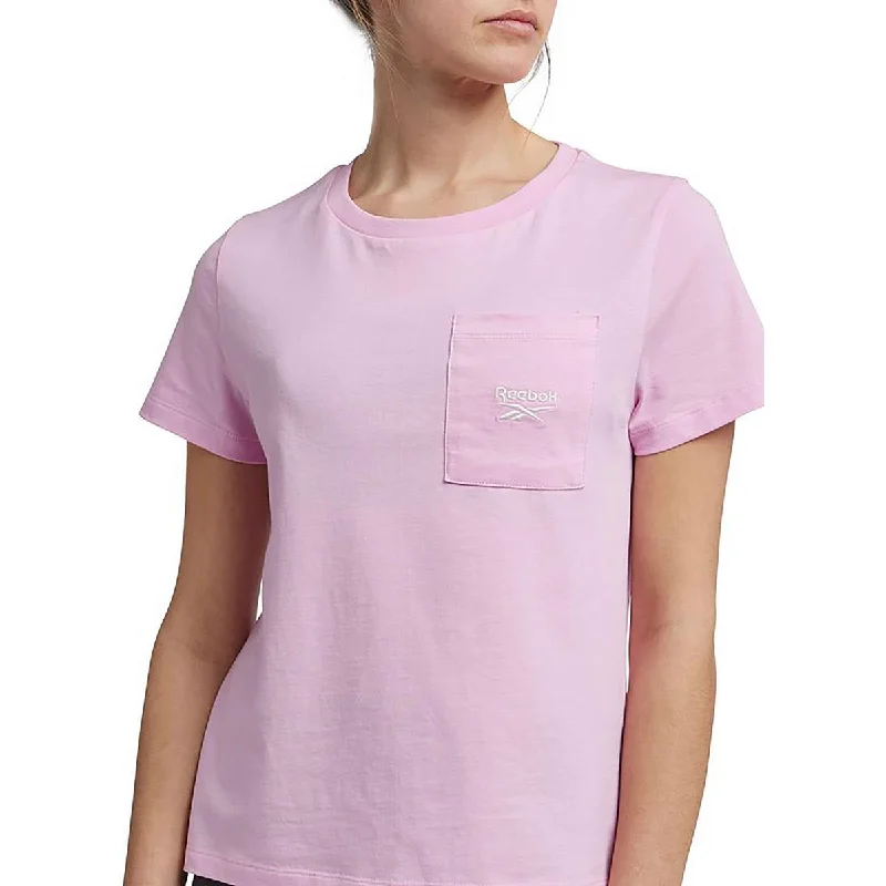 Womens Short Sleeve Patch Pocket Shirts & Tops