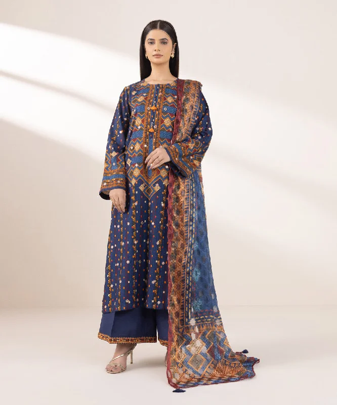 Printed Jacquard Dupatta