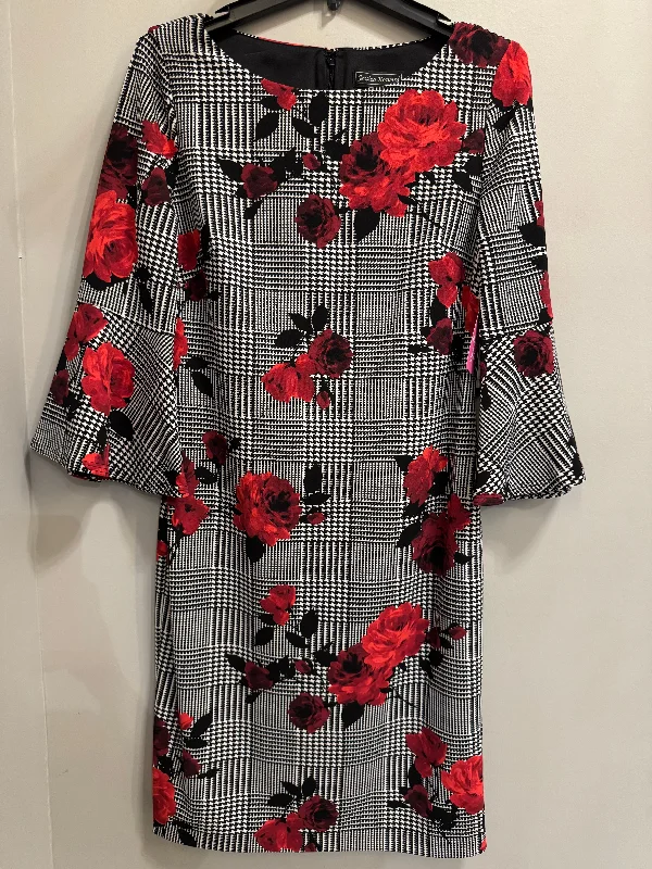 Dress Work By Jessica Howard In Black & Red, Size: M