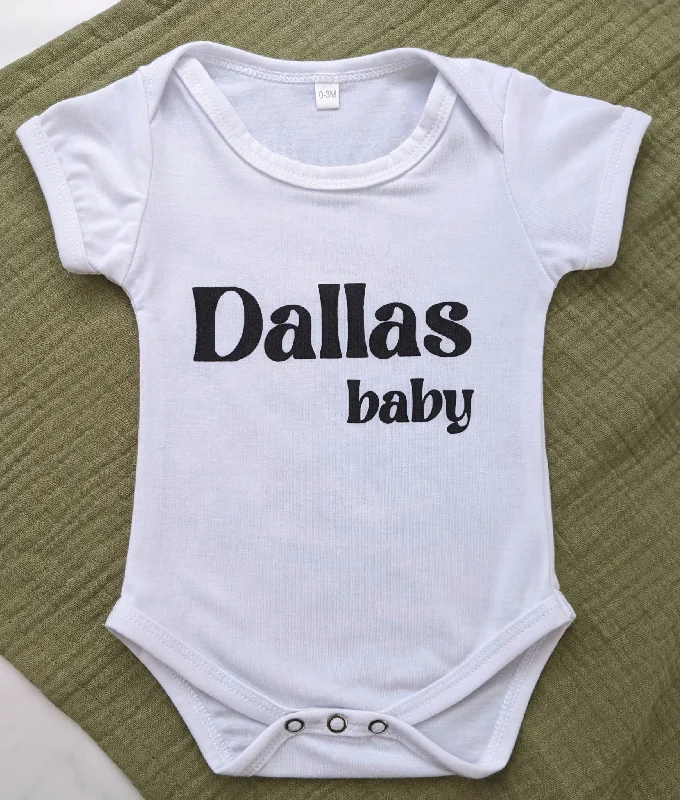 Dallas Baby Onesie