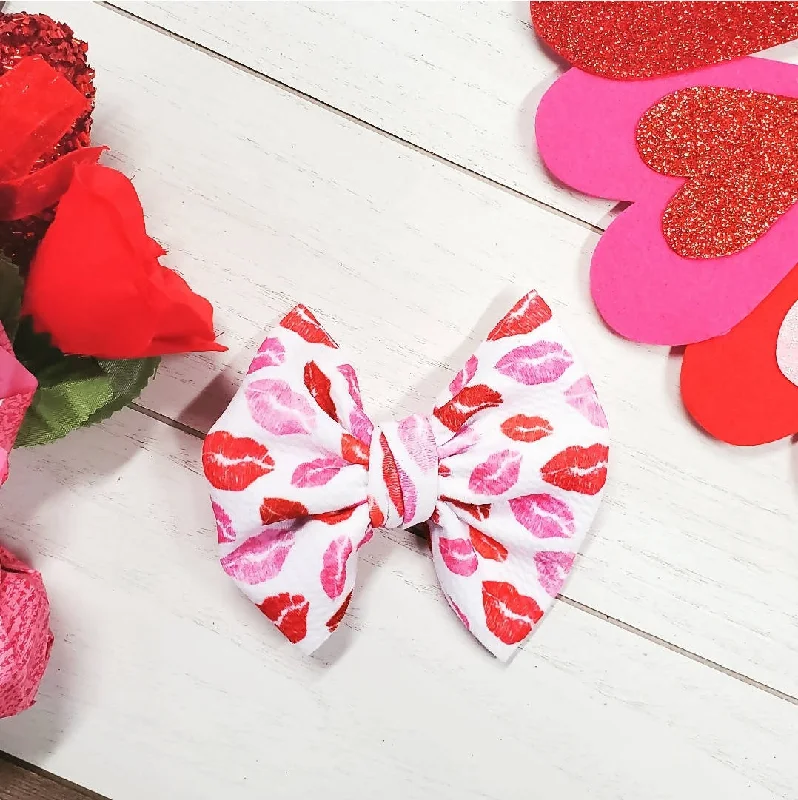 Lipstick kisses Children's Hair Accessories