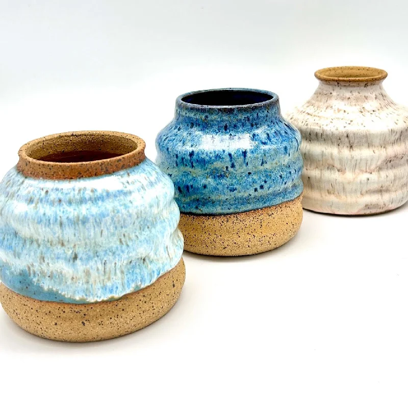 Petite Wavy Vases