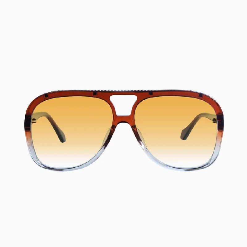 Valley Eyewear Bang - Burnt Orange Fade/Orange Gradient