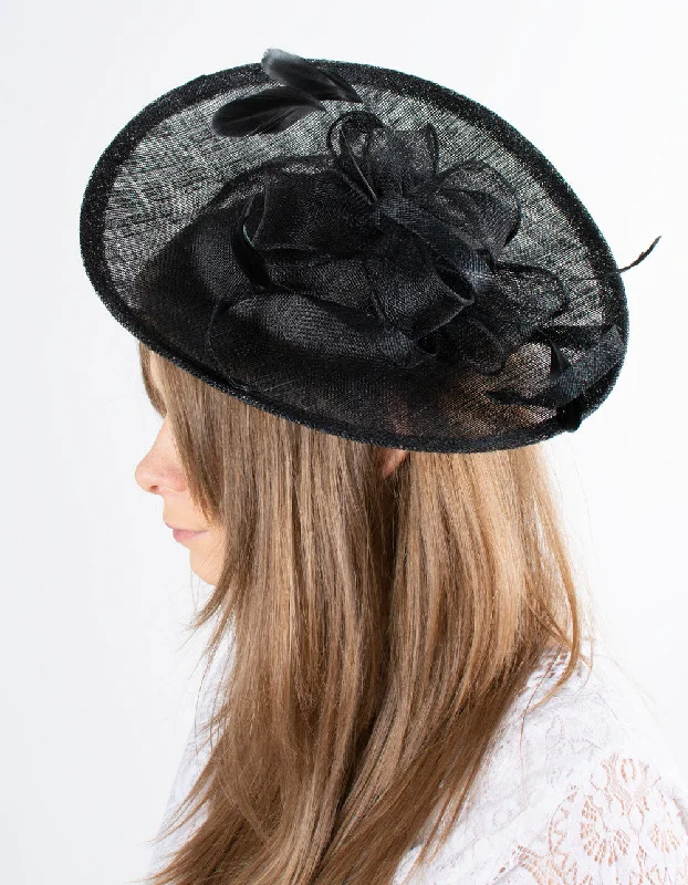 Fascinator | Disc | Black