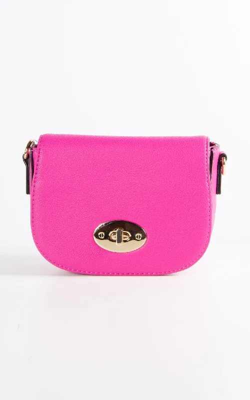 Mini Satchel | Hot Pink