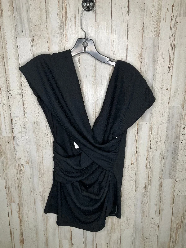 Black Top Short Sleeve Banana Republic, Size 2x