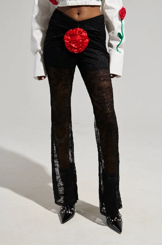 A ROSE BY ANY OTHER NAME LACE PANT