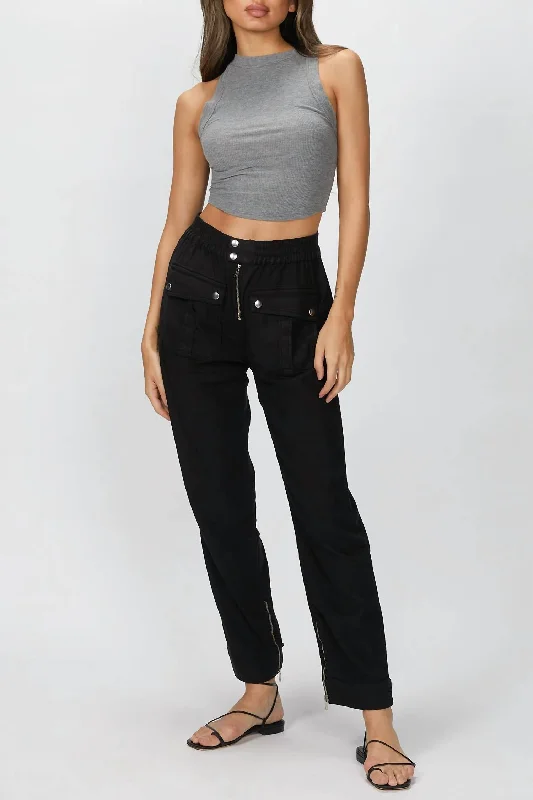 Cargo Pants In Black