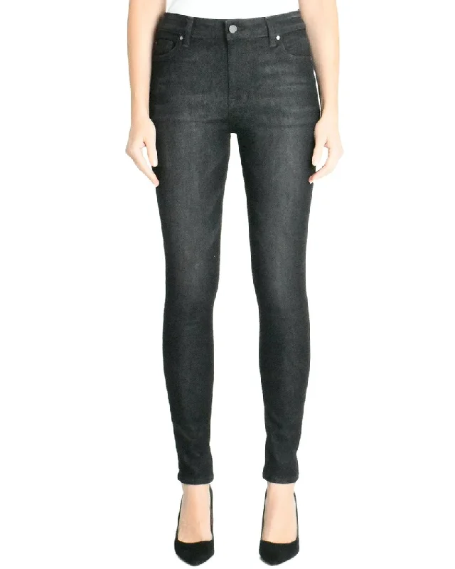 Fidelity Denim Gwen London Black Skinny Leg Jean