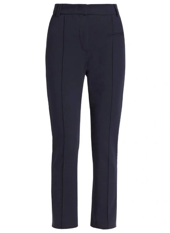 Women's Milano Stretch Jersey Pants In Ink