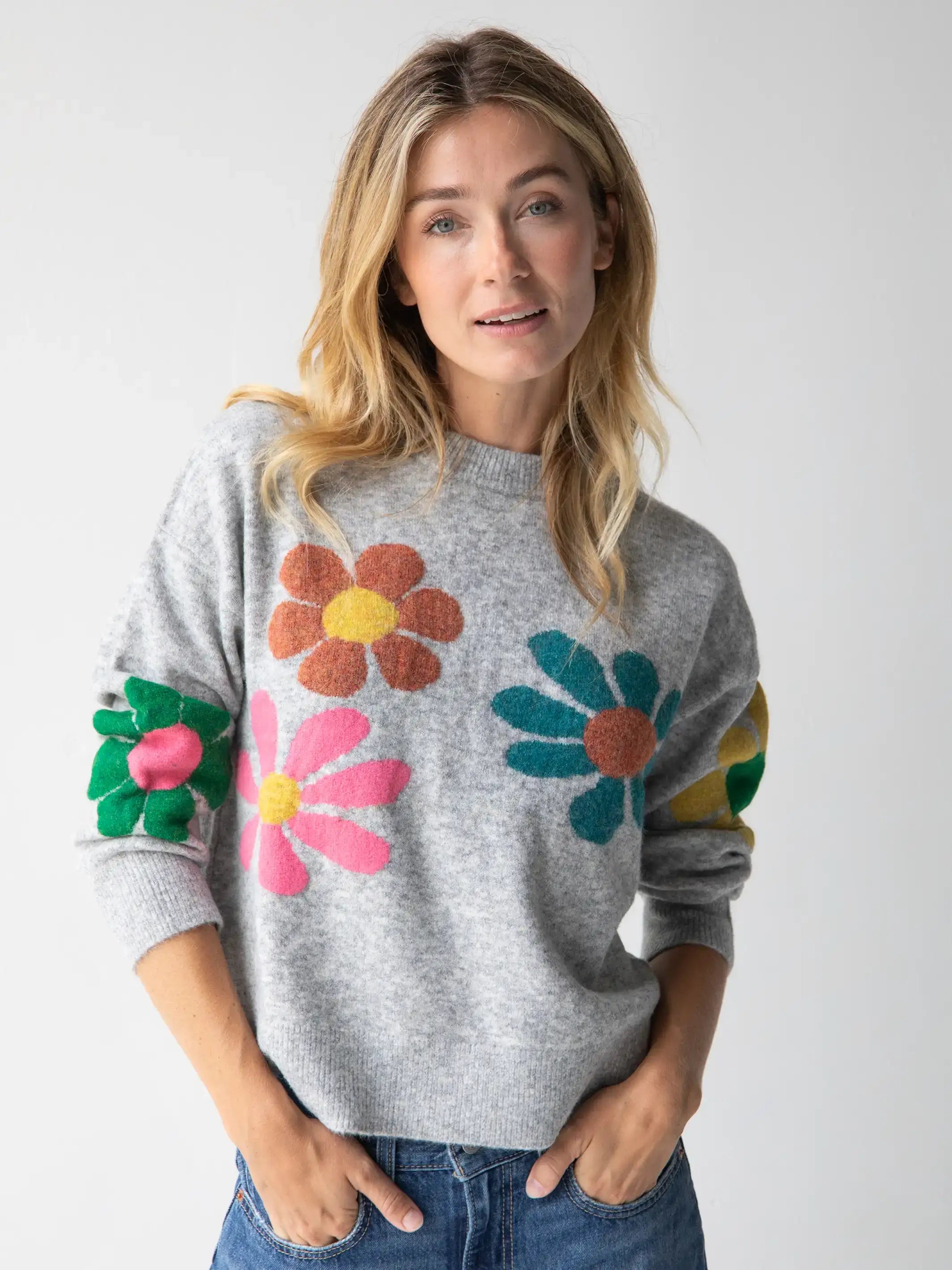 Everyone's Favorite Sweater - Ash Flower