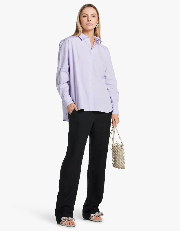 The Calista Shirt - Lilac