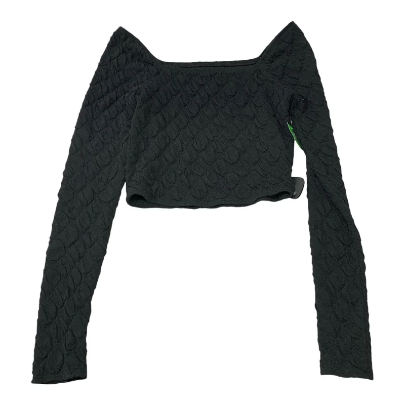 Top Long Sleeve By Maeve In Black, Size: Xs