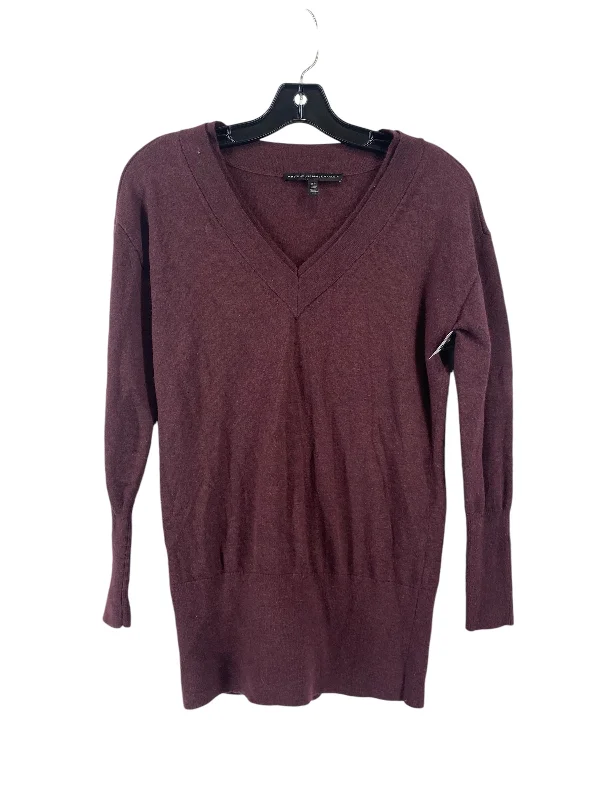 Top Long Sleeve By White House Black Market In Red, Size: S