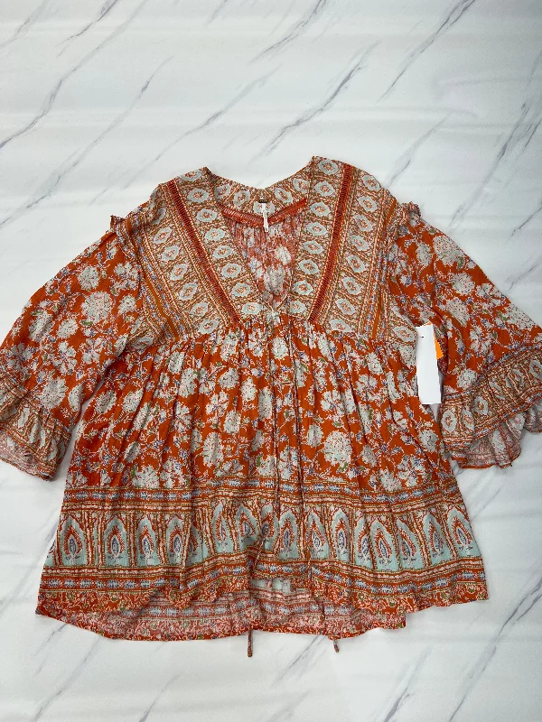 Top 3/4 Sleeve By Free People  Size: Xs