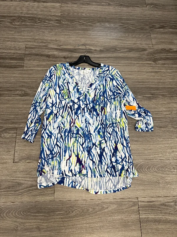 Top 3/4 Sleeve By Liz Claiborne  Size: L